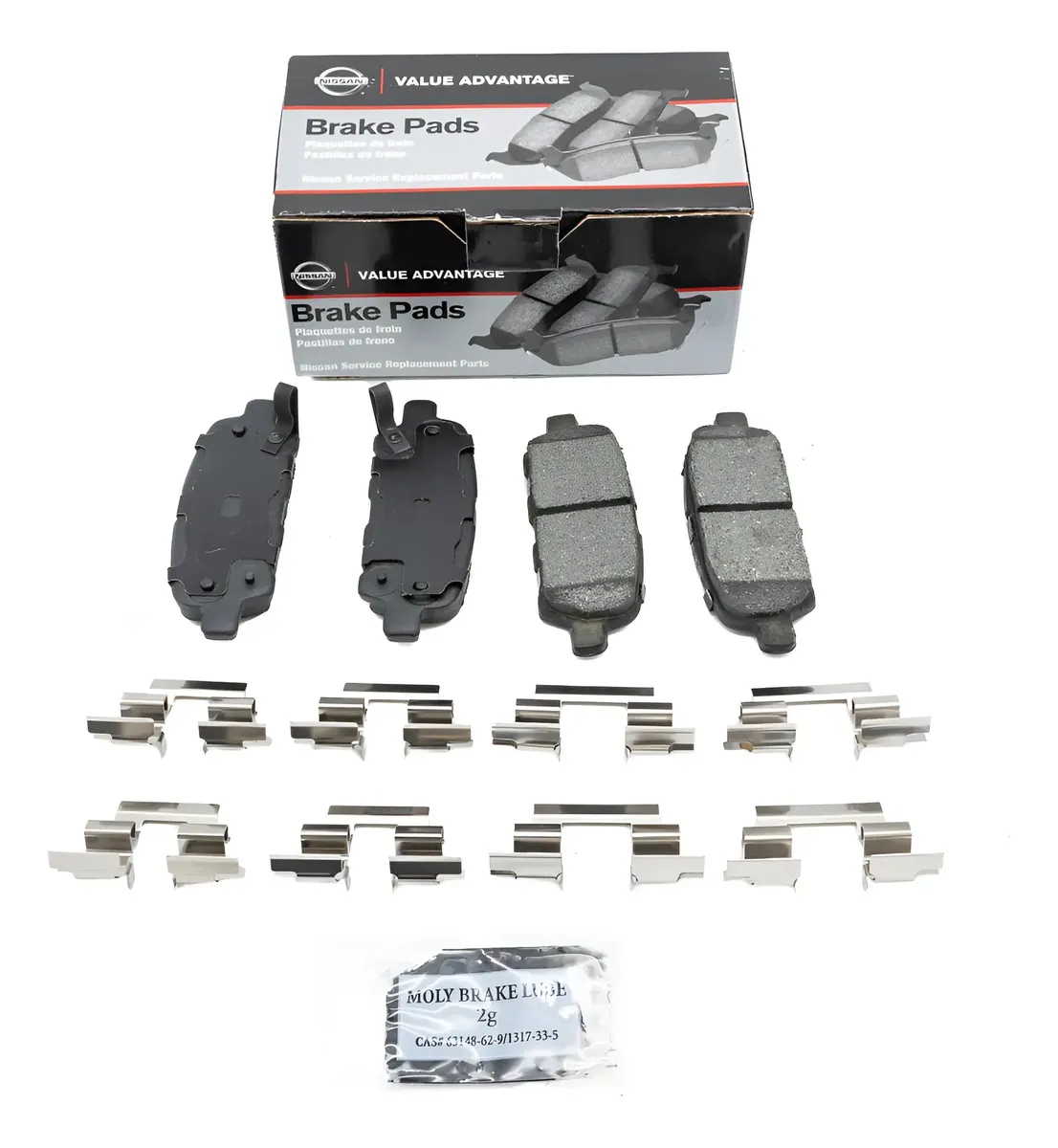 Kit Balatas Traseras Nissan Original