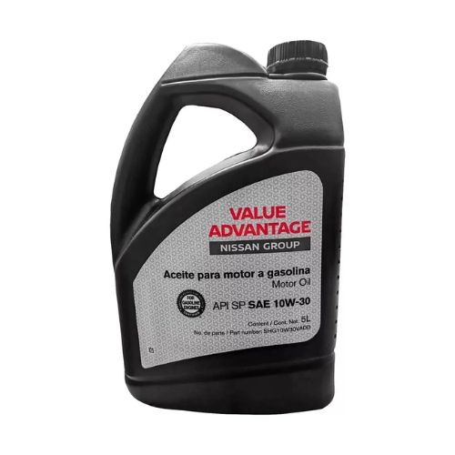 Aceite De Motor A Gasolina 10w30 5l Nissan Original