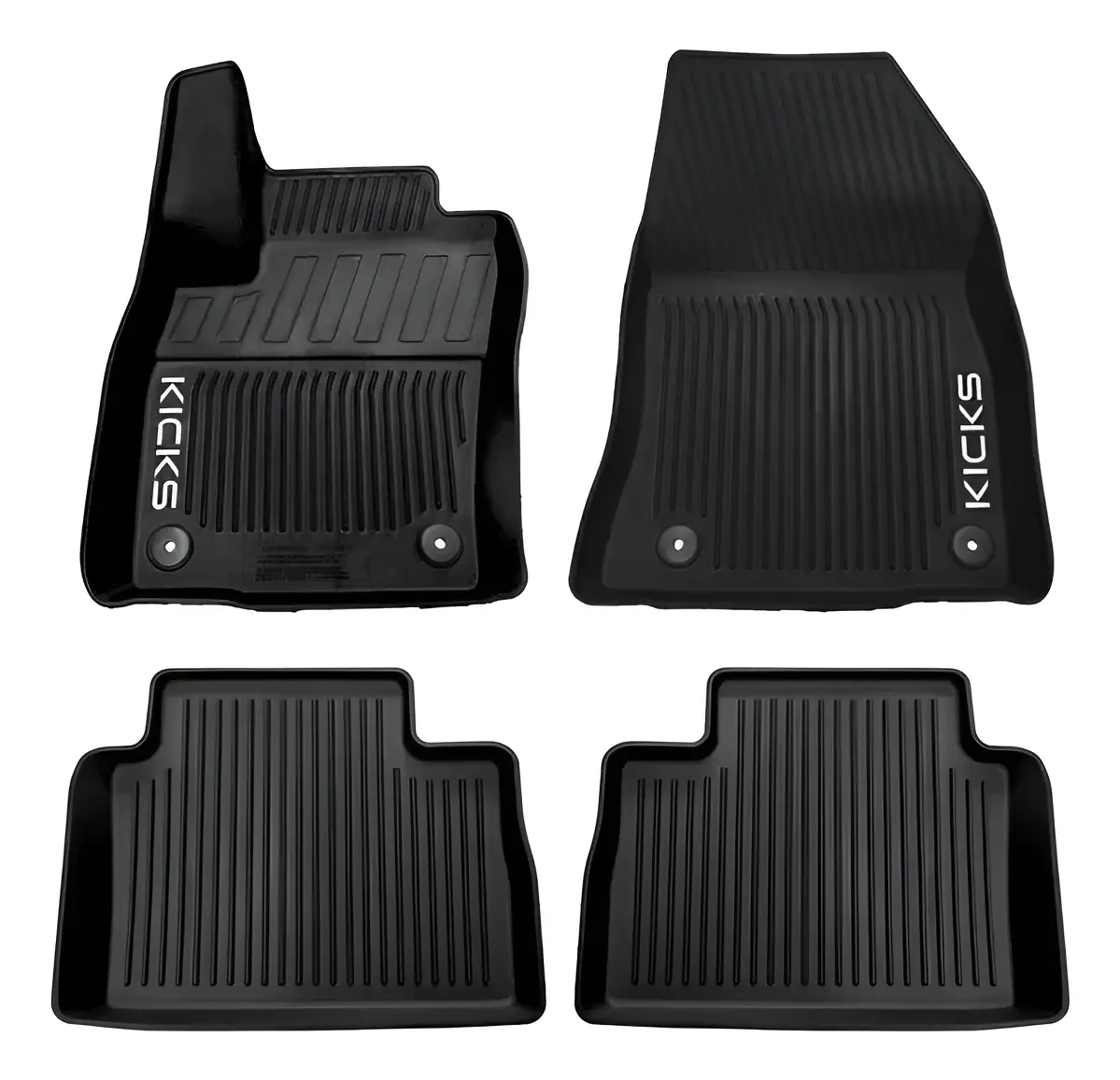 Tapetes Uso Rudo Kicks 2025 Nissan Original Set 4 Pz