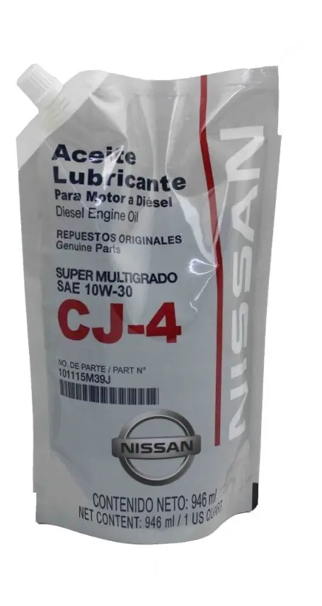 Aceite Motor Diesel 10w30 946 Ml Nissan Original