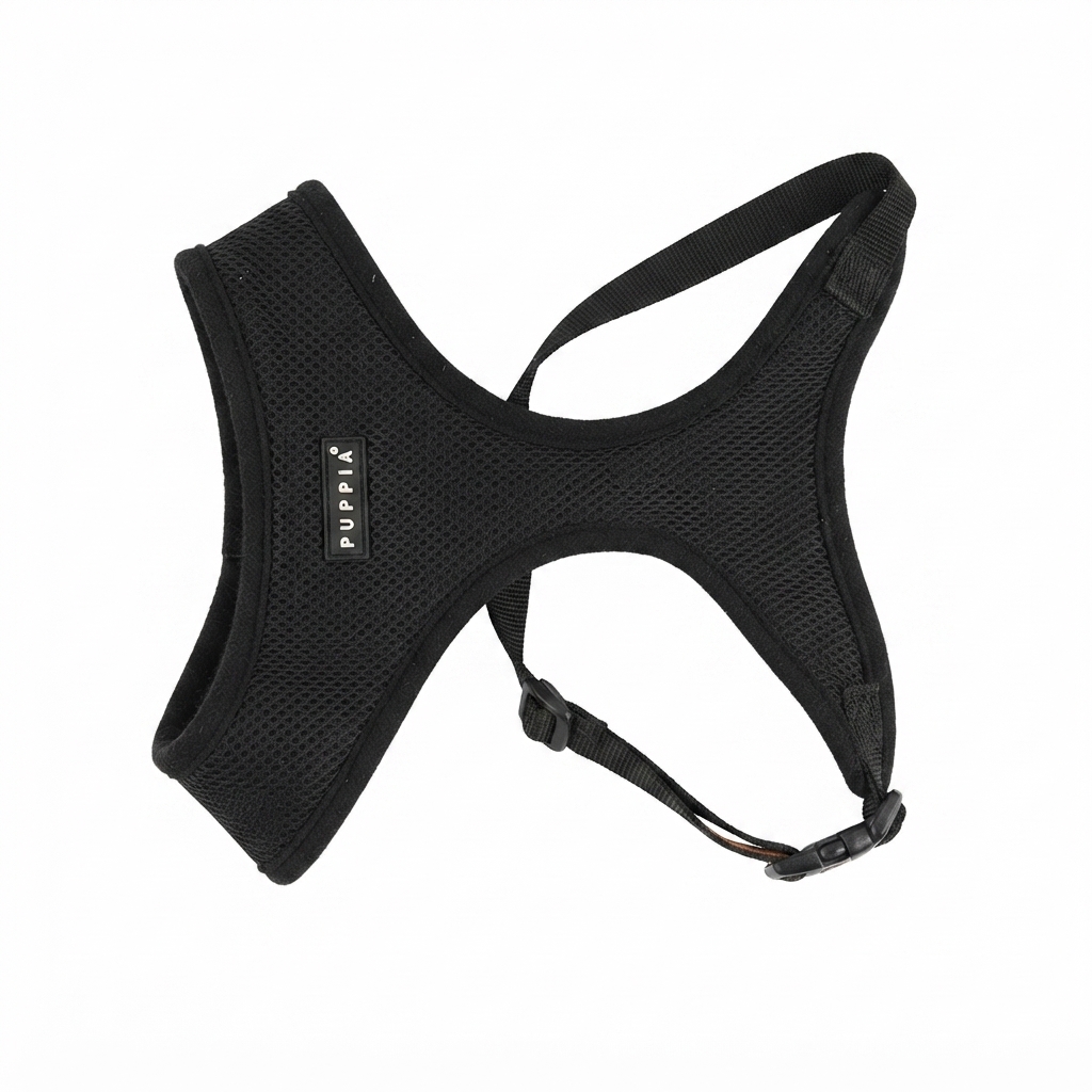 Arnés suave de seguridad para mascota universal color negro